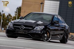Mercedes-AMG C63 S by Wheelsandmore on F.I.W.E. Wheels 2017 года